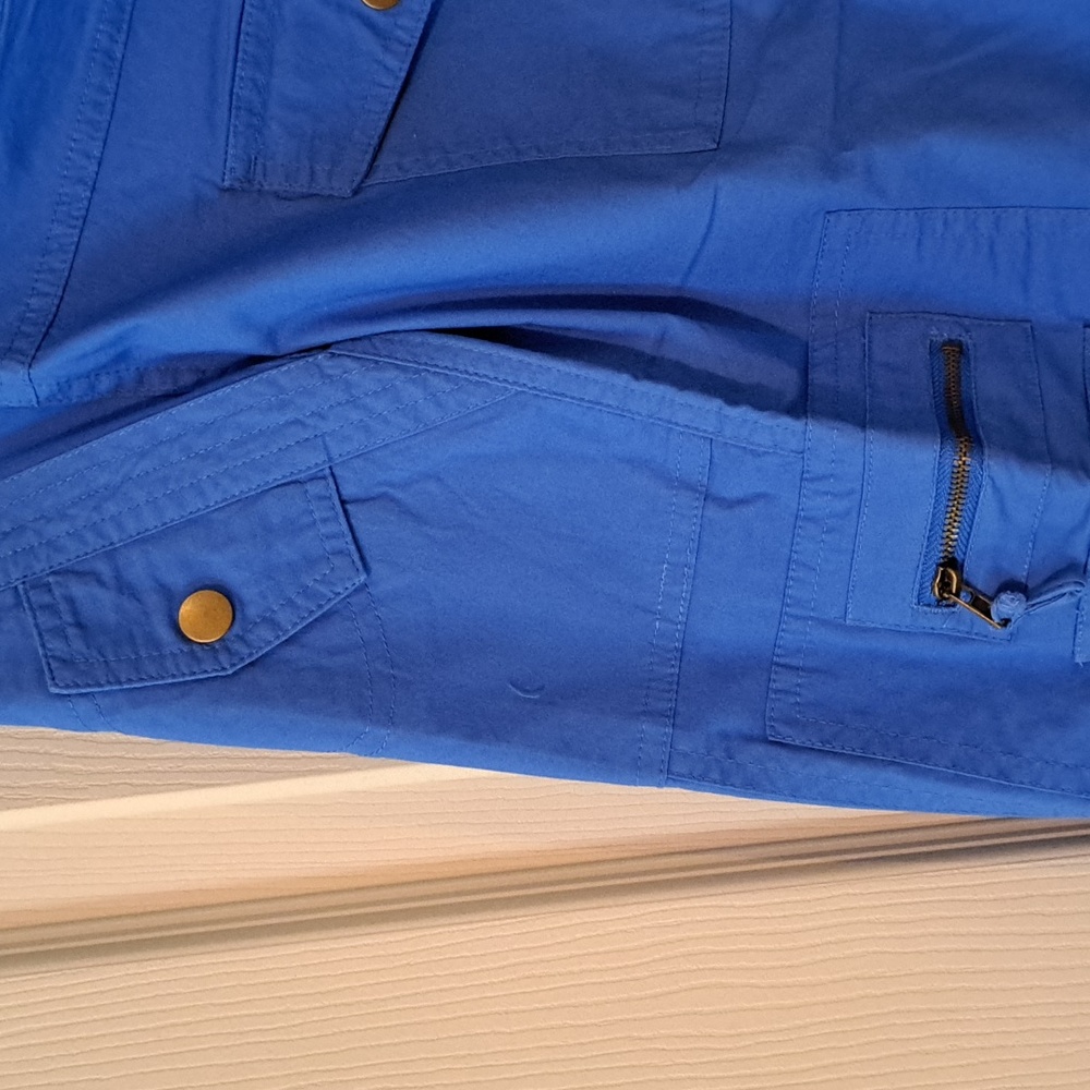 Roaman's Blue Cargo Shorts - Picture 3 of 4